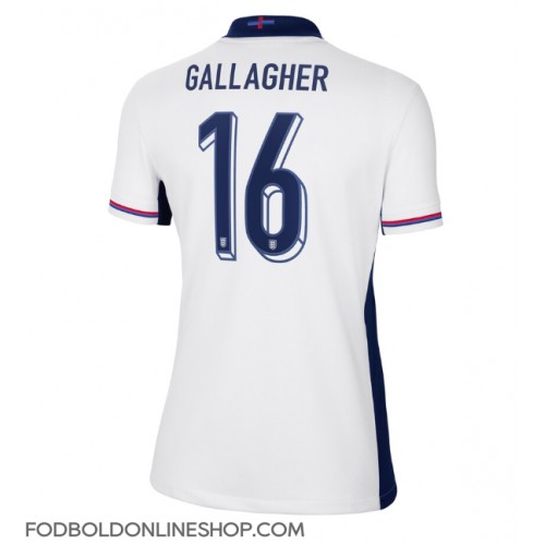 England Conor Gallagher #16 Hjemmebanetrøje Dame EM 2024 Kortærmet